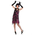 Productafbeelding Charleston jurk roze - Dames kostuum