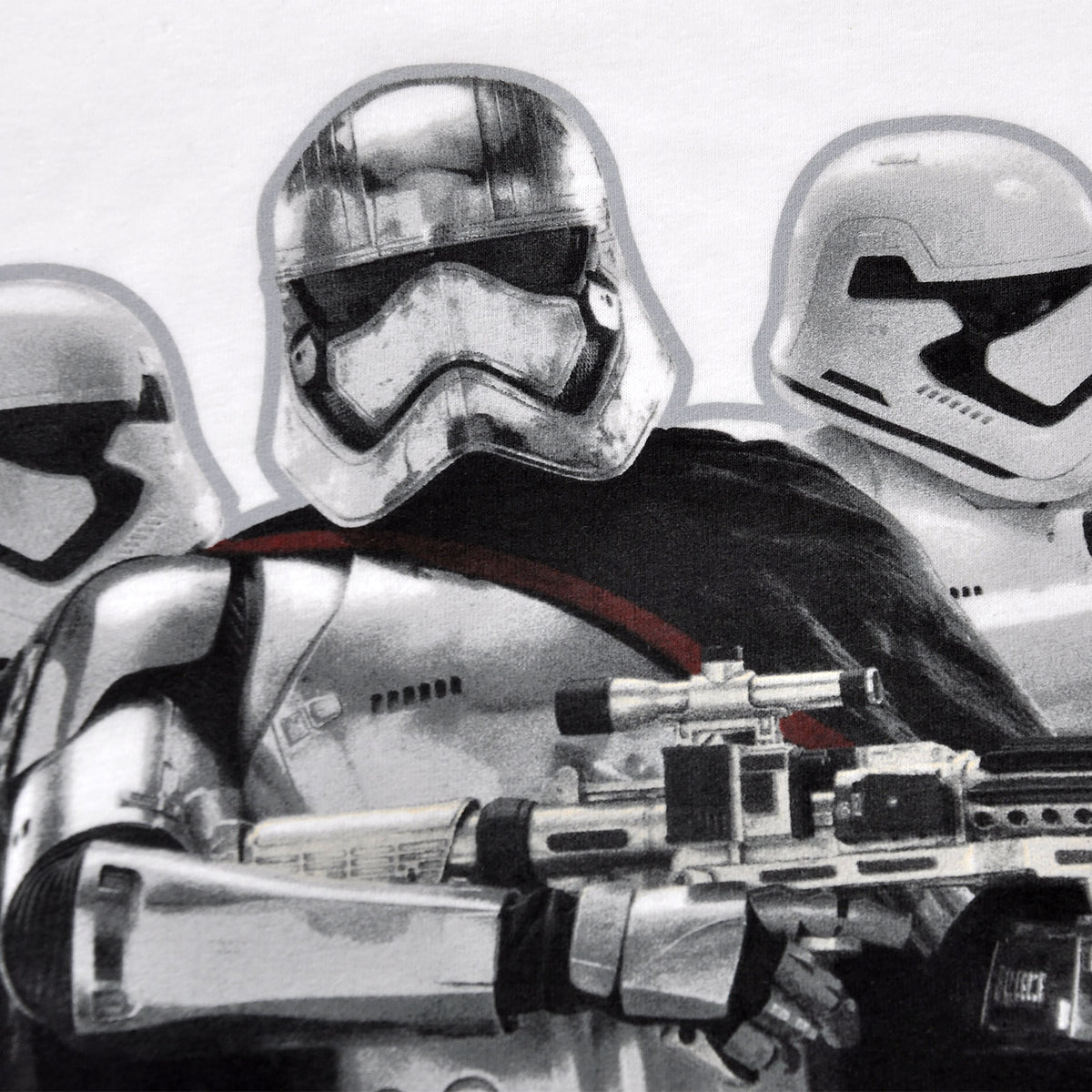 Productafbeelding Star Wars - Retro Phasma T-Shirt wit