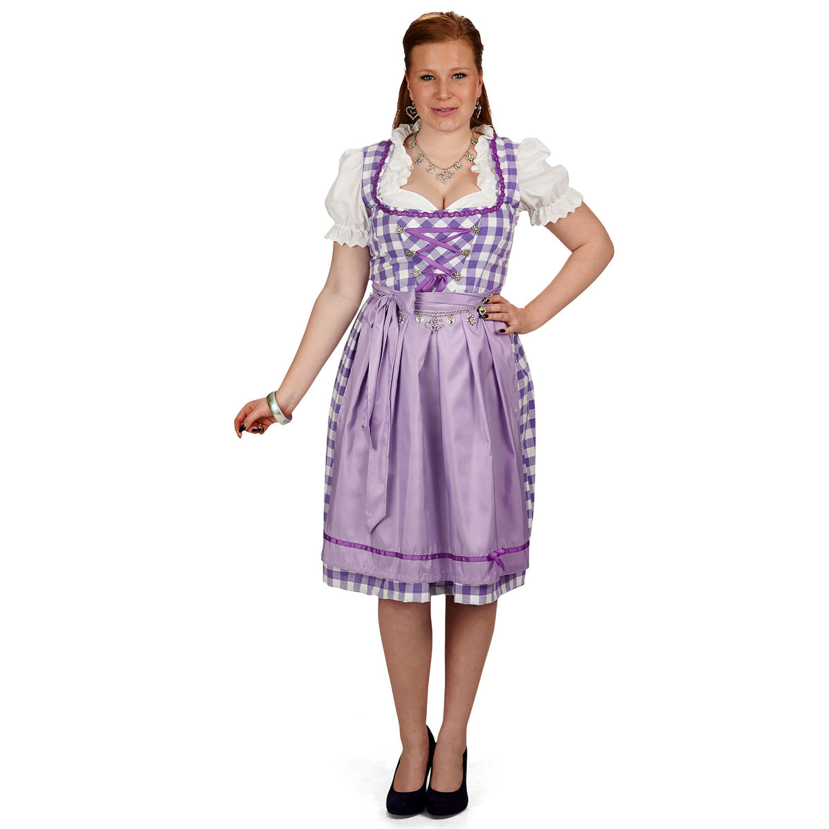Productafbeelding Dirndl Lilli - Dameskostuum Paars
