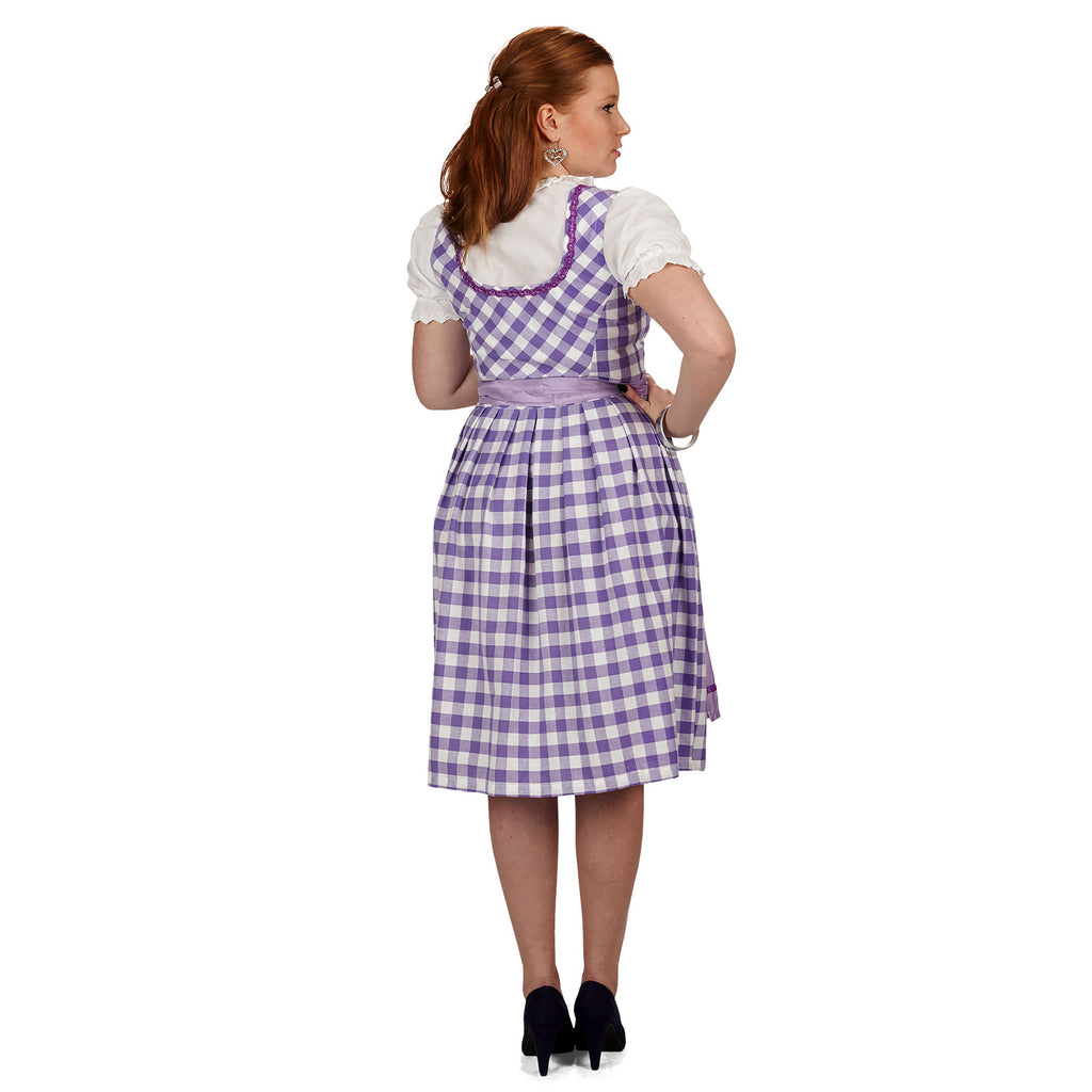 Productafbeelding Dirndl Lilli - Dameskostuum Paars