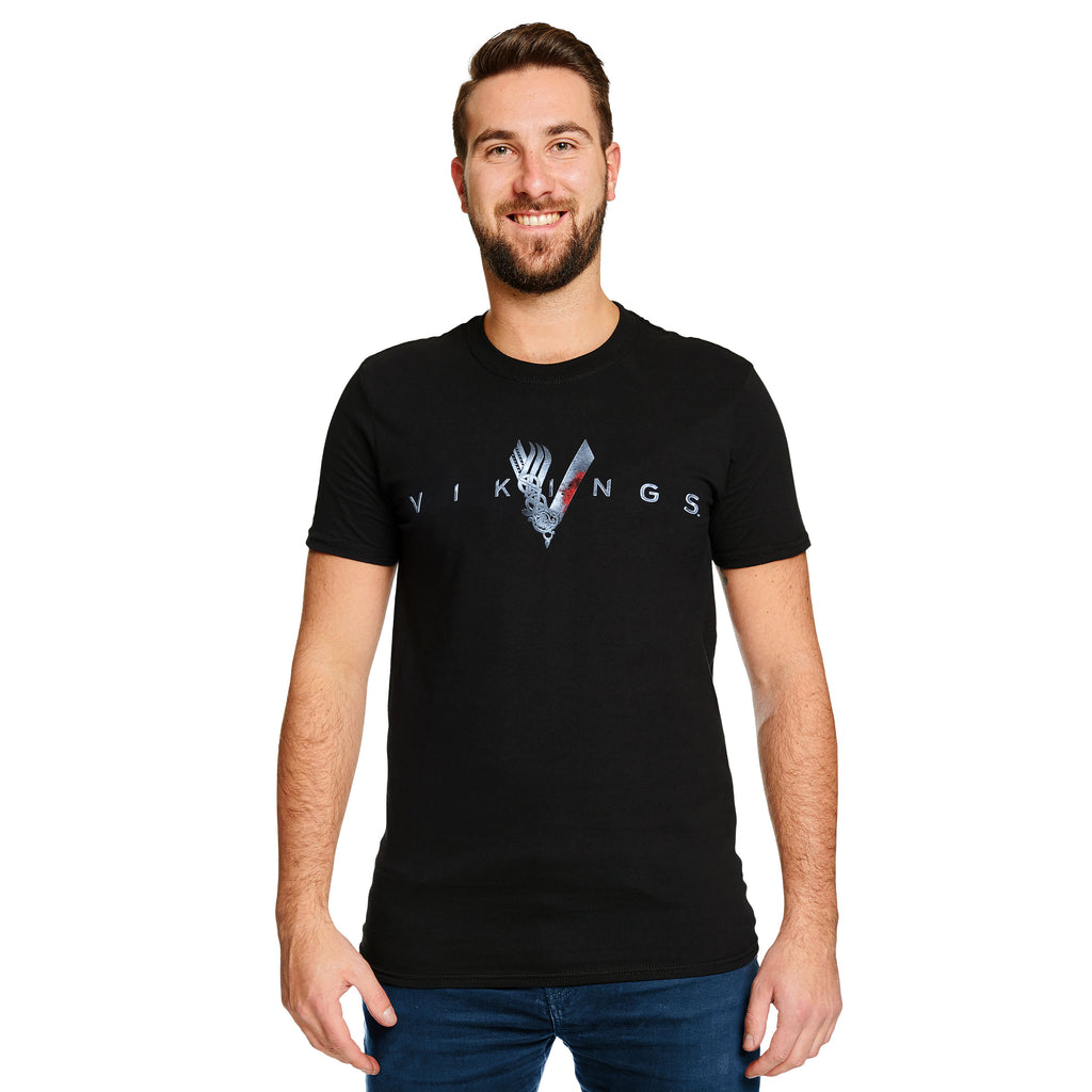 Productafbeelding Vikings - Welkom T-Shirt zwart
