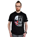 Productafbeelding Payday 2 - Chains Masker T-Shirt zwart