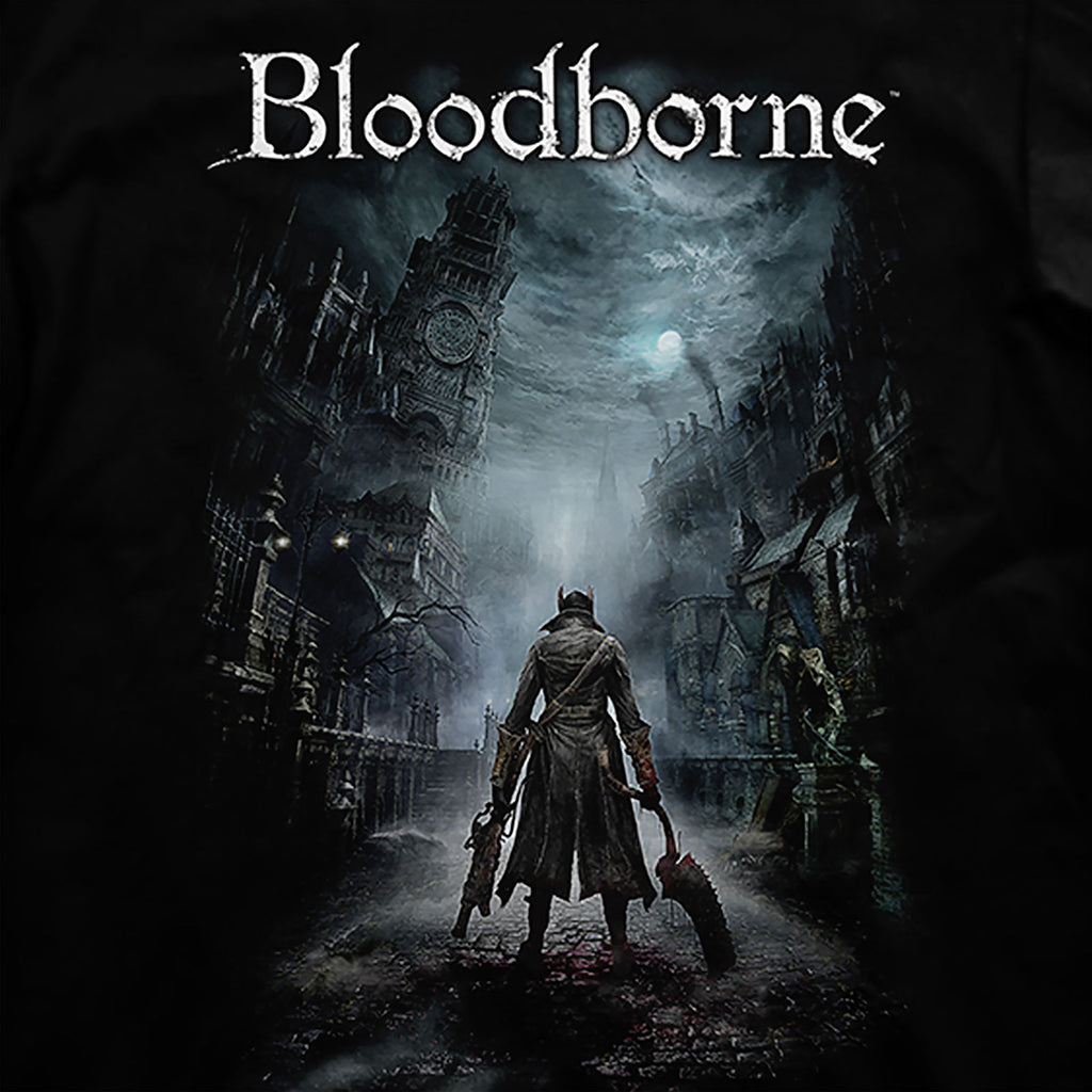 Productafbeelding Bloodborne - Night Street T-shirt zwart