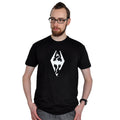 Productafbeelding Skyrim - Draak Symbool T-shirt zwart