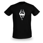 Productafbeelding Skyrim - Draak Symbool T-shirt zwart
