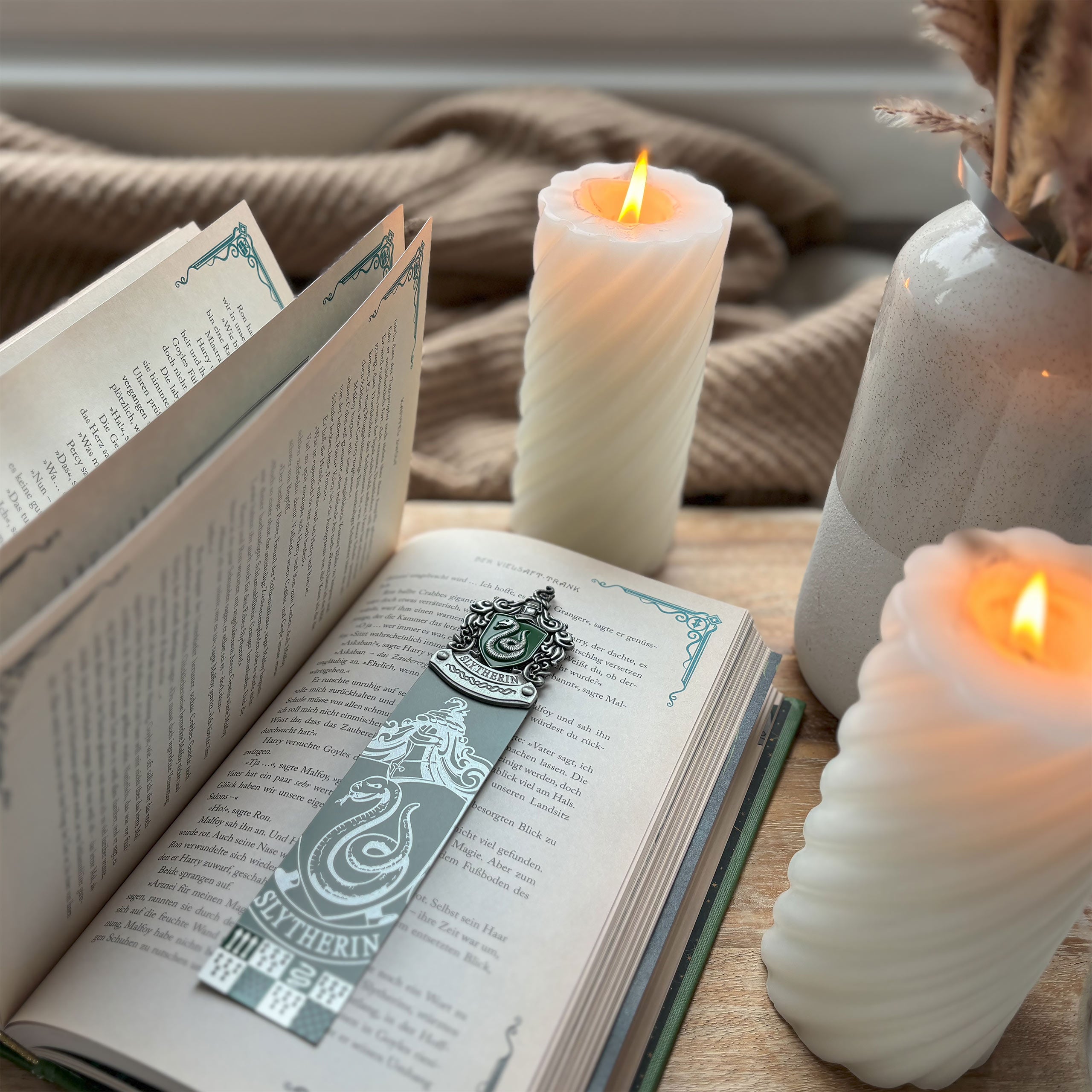 Productafbeelding Harry Potter - Slytherin Boekenlegger Groen