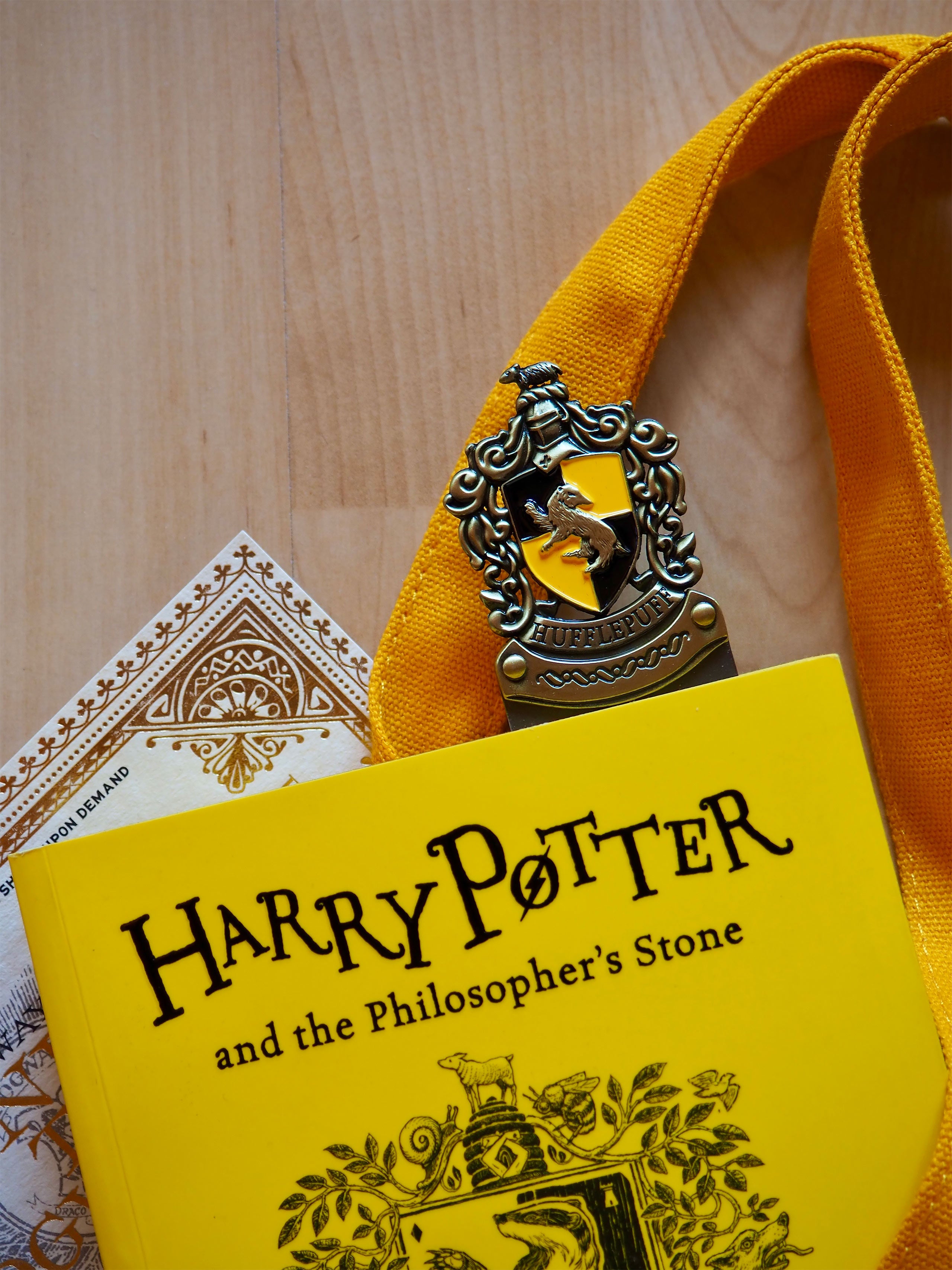 Productafbeelding Harry Potter - Hufflepuff Boekenlegger Geel