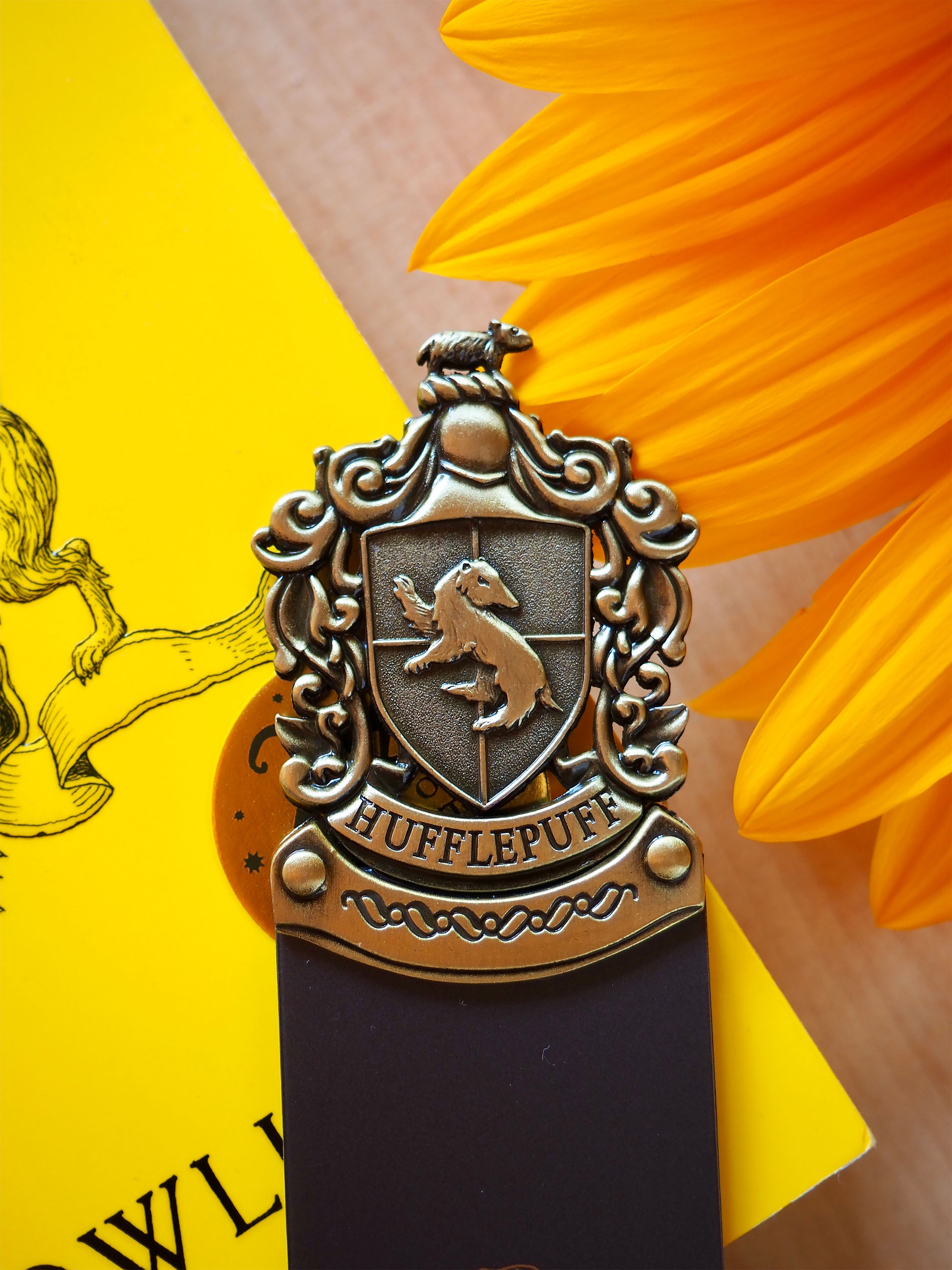 Productafbeelding Harry Potter - Hufflepuff Boekenlegger Geel