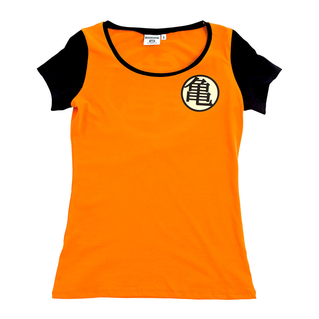 Productafbeelding Dragon Ball - Kame Symbool Meisjes Shirt oranje