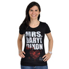 Productafbeelding Walking Dead - Mrs. Dixon Meisjes Shirt Zwart