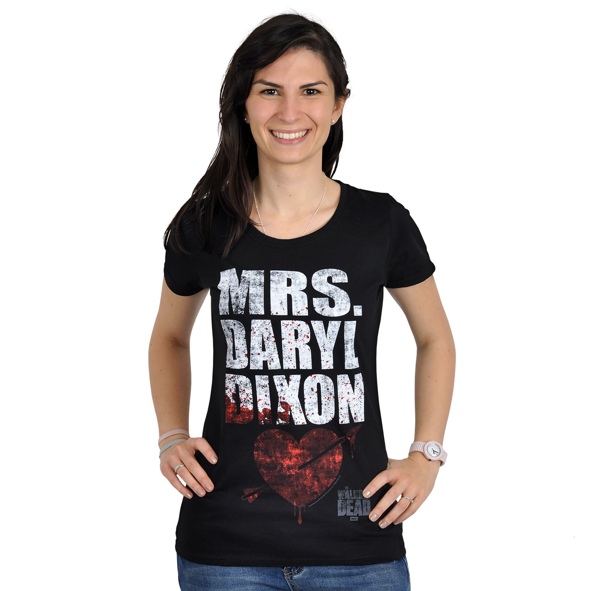 Productafbeelding Walking Dead - Mrs. Dixon Meisjes Shirt Zwart
