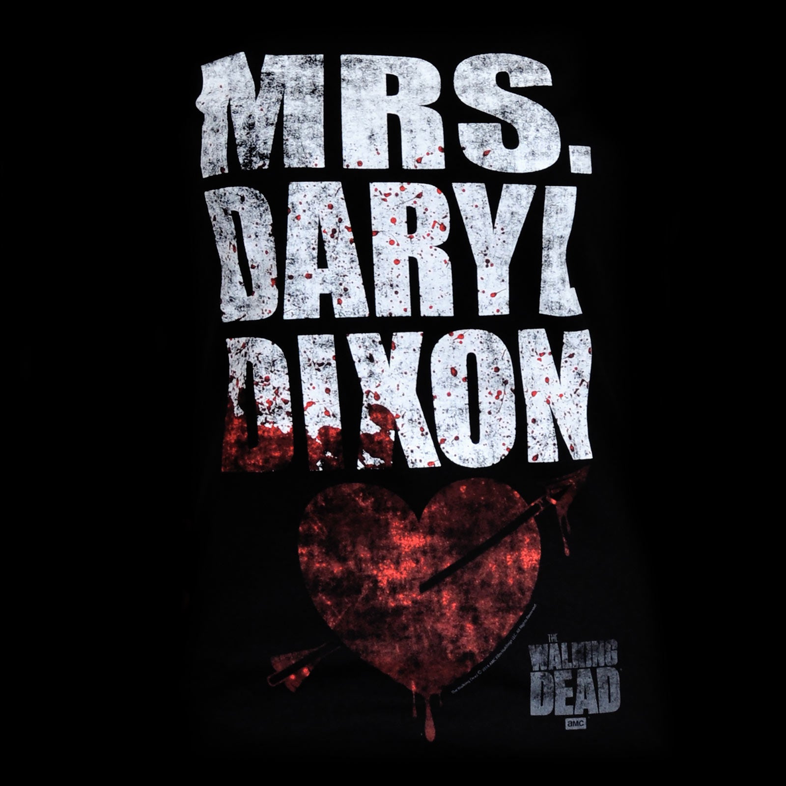 Productafbeelding Walking Dead - Mrs. Dixon Meisjes Shirt Zwart