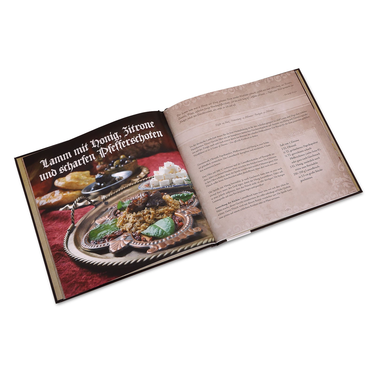 Productafbeelding Game of Thrones - Van de Zanden van Dorne Kookboek Supplement