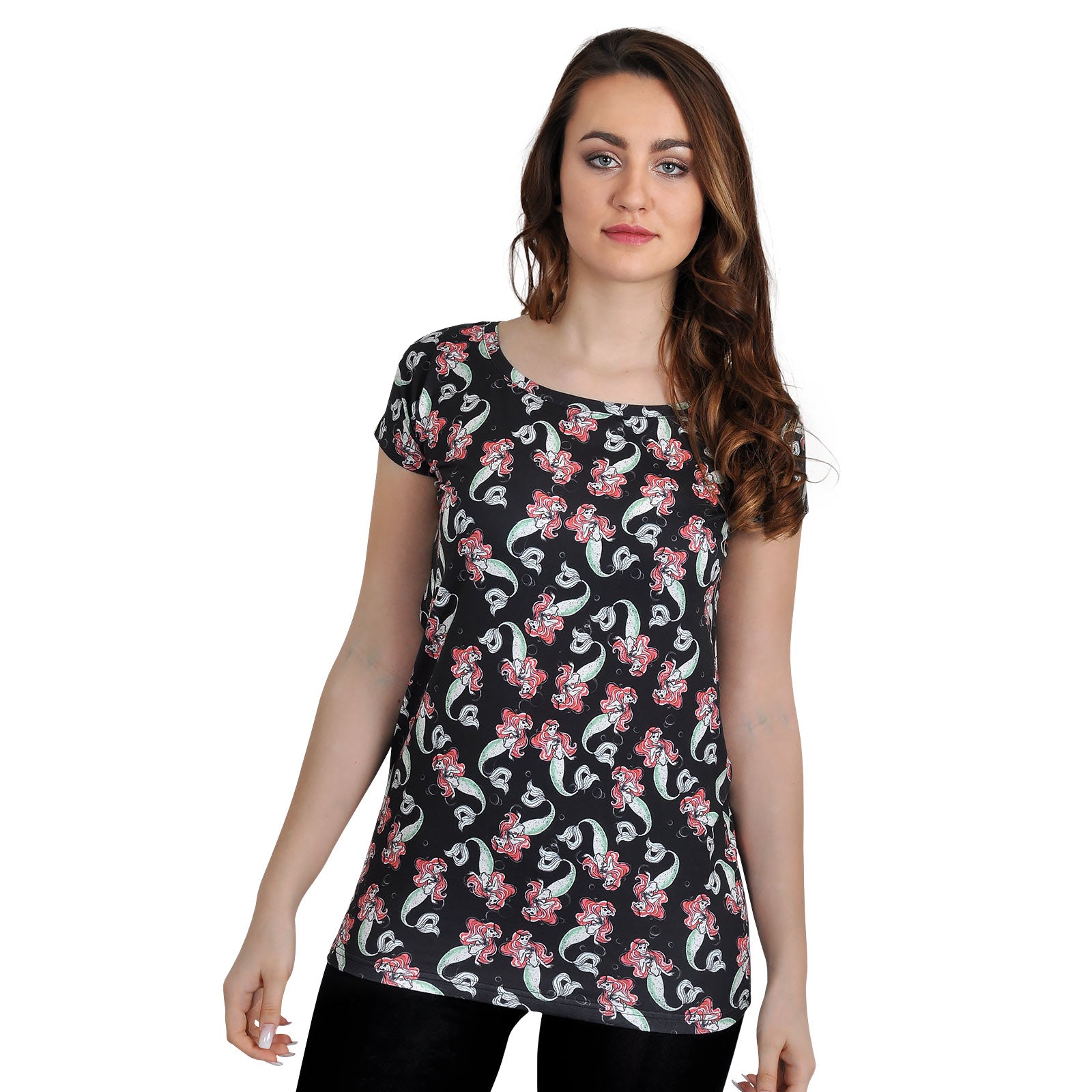 Productafbeelding Ariël - Allover meisjes shirt losse pasvorm