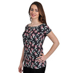 Productafbeelding Ariël - Allover meisjes shirt losse pasvorm