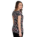 Productafbeelding Ariël - Allover meisjes shirt losse pasvorm