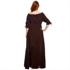 Product image Medieval Short Sleeve Dress Brown