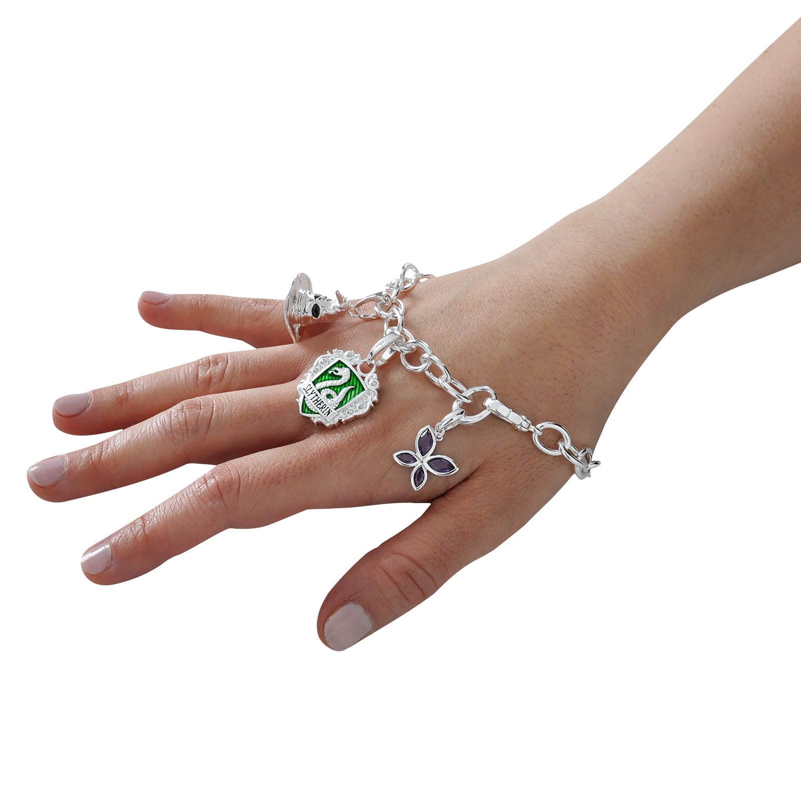 Productafbeelding Harry Potter - Lumos Slytherin Charm Armband