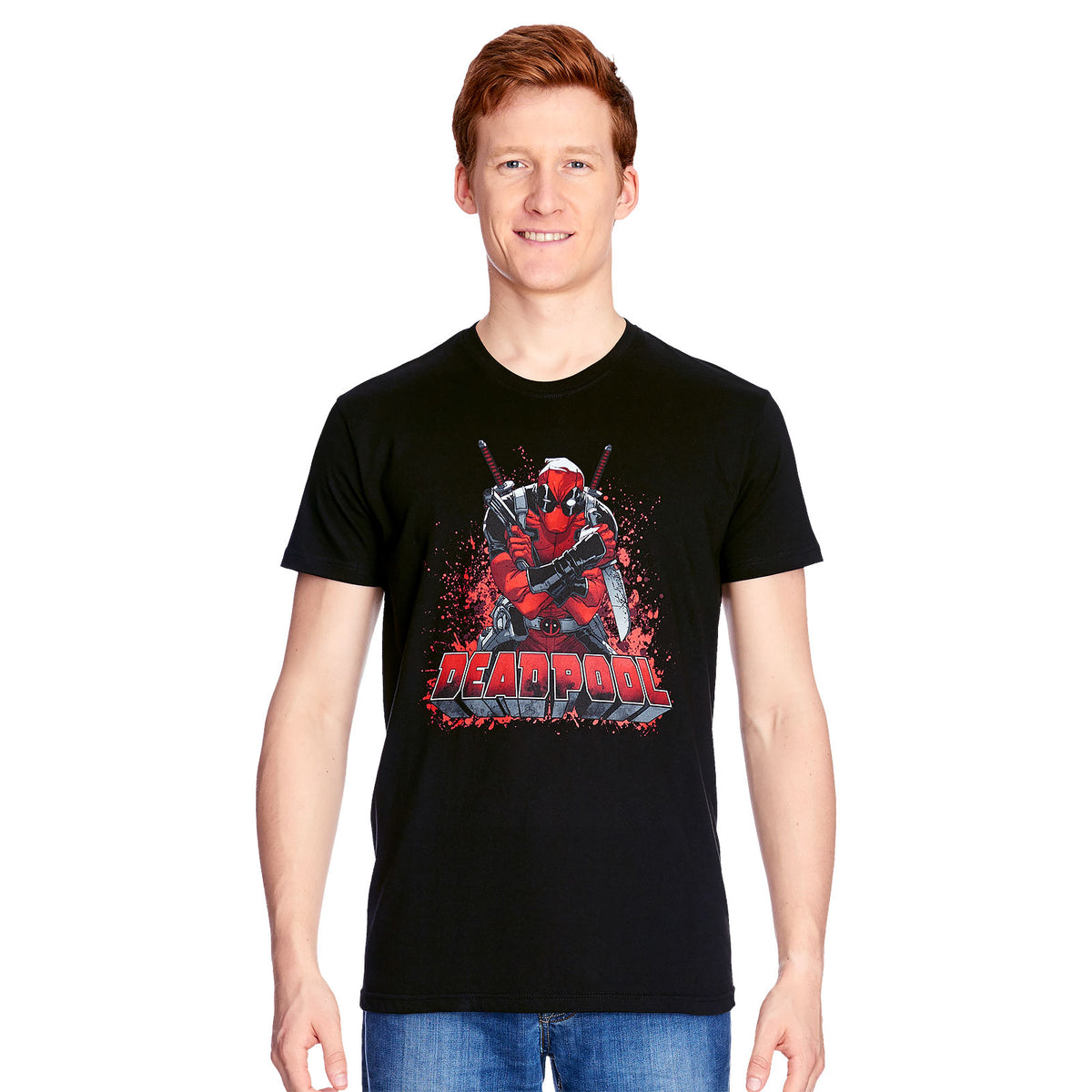 Productafbeelding Deadpool - Great Ass T-shirt zwart