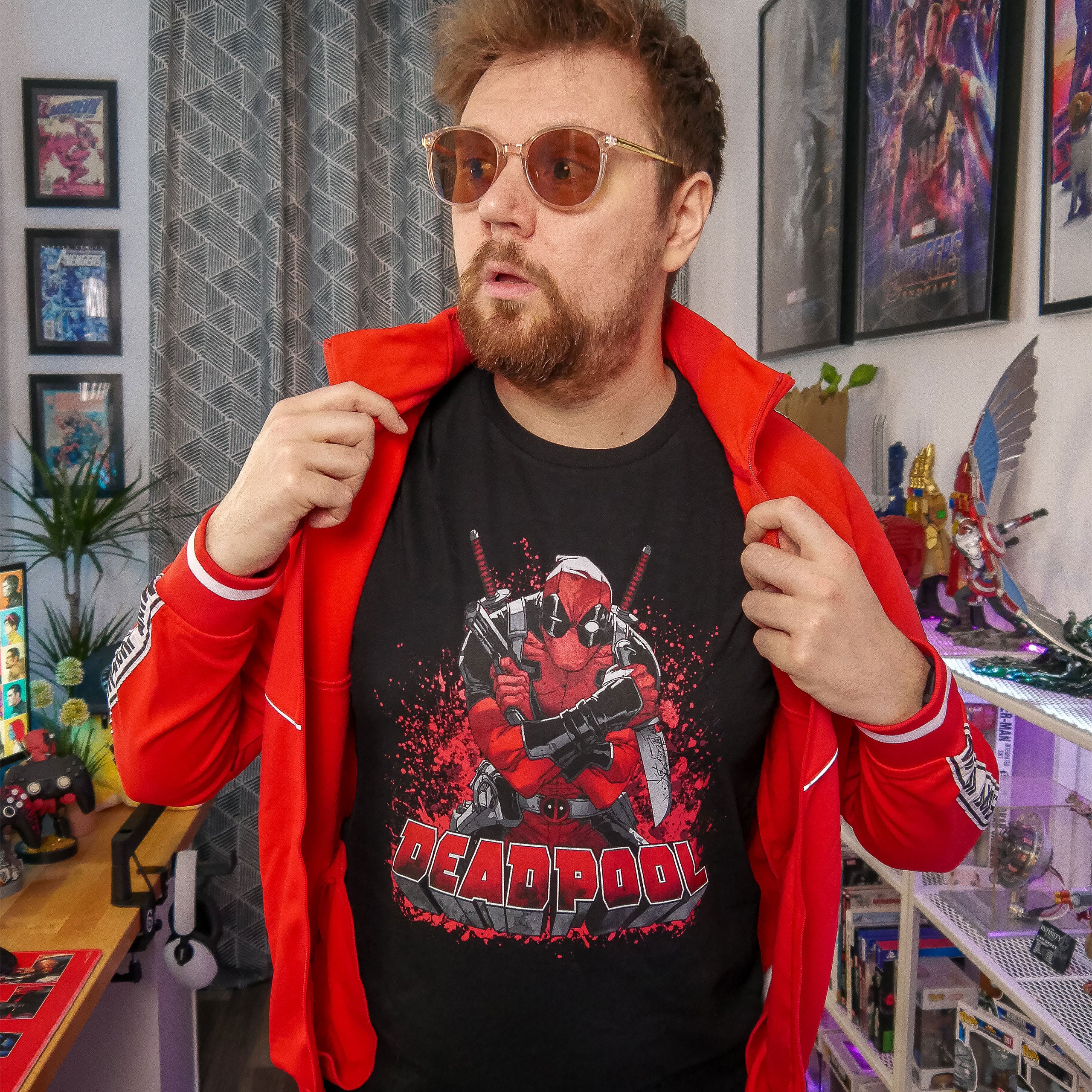 Productafbeelding Deadpool - Great Ass T-shirt zwart