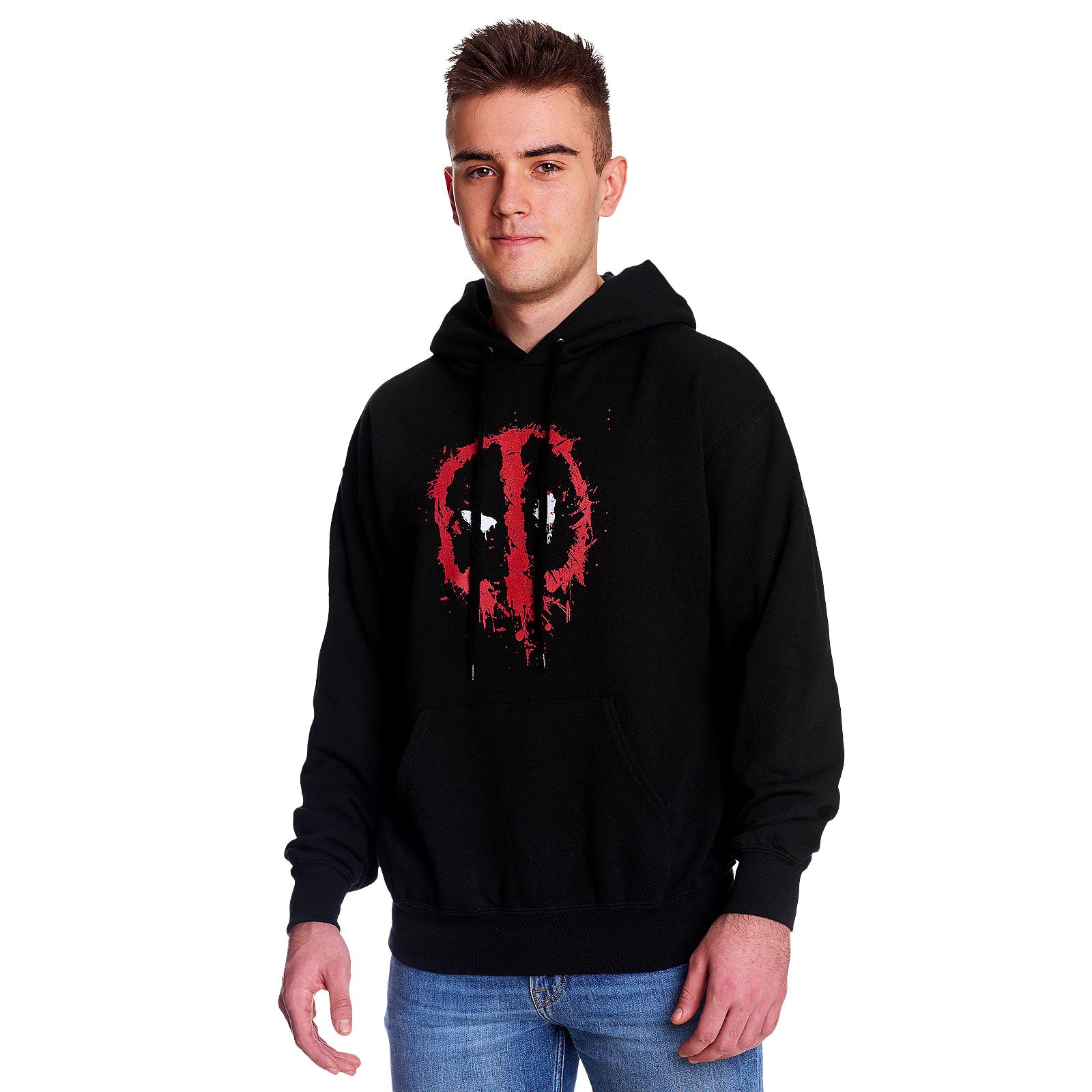 Productafbeelding Deadpool - Logo Hoodie Zwart
