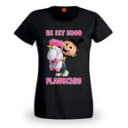 Productafbeelding Minions - Zo Fluffy Meisjes Shirt Zwart