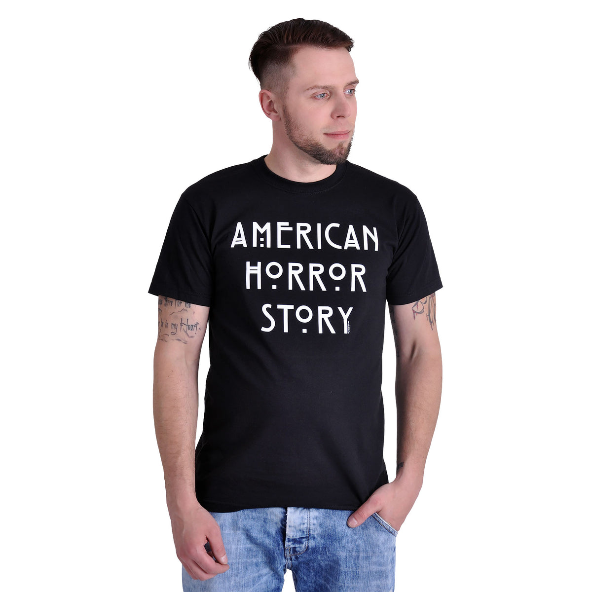 Product image American Horror Story - AHS Logo T-Shirt Black