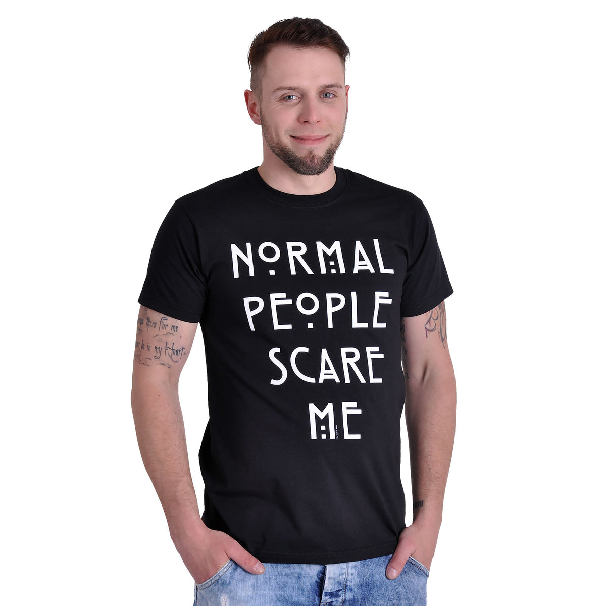 Productafbeelding American Horror Story - Normale mensen maken me bang T-Shirt