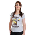 Productafbeelding Minions - Powered By Bananas meisjes shirt grijs