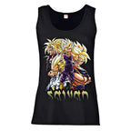 Productafbeelding Dragon Ball - Saiyan Tanktop Zwart