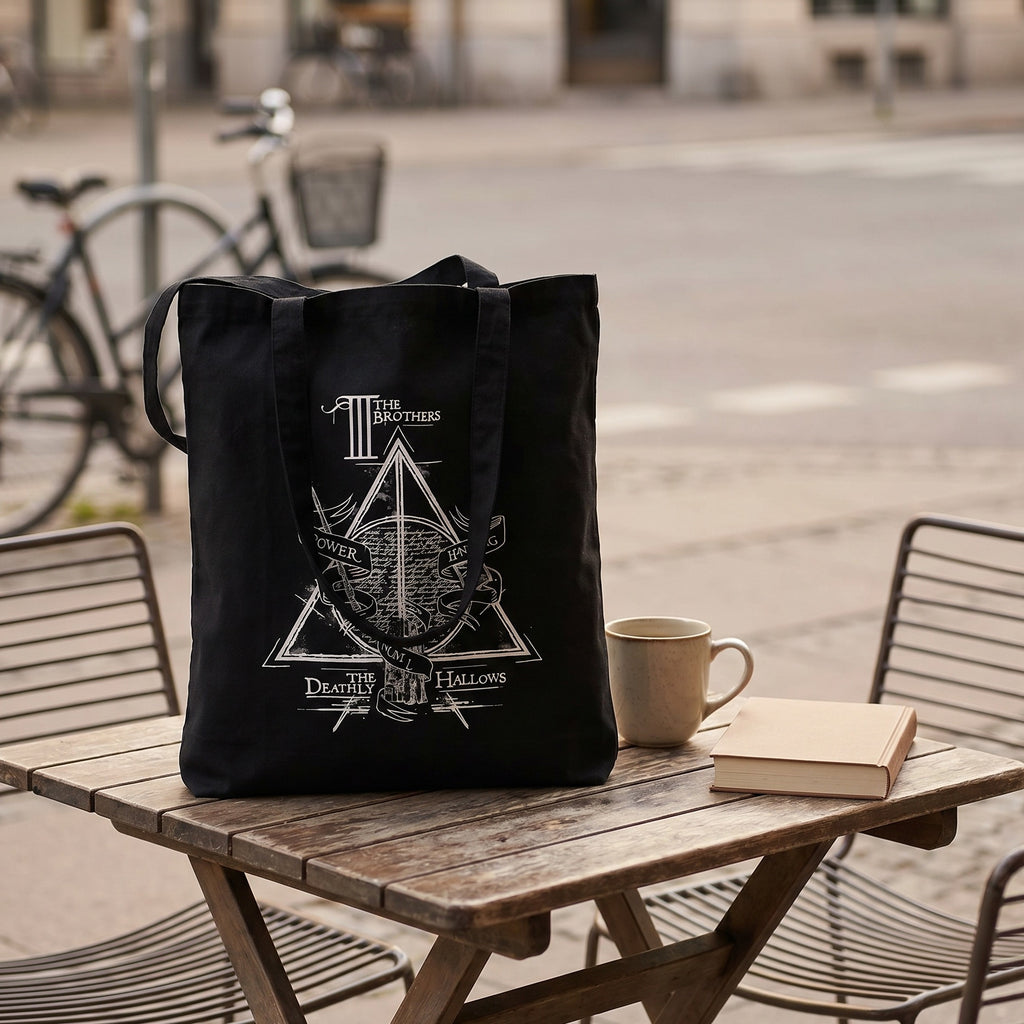 Productafbeelding Harry Potter - De Drie Broers Jute Tas