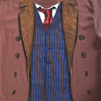 Productafbeelding Doctor Who - 10e Doctor T-Shirt bruin