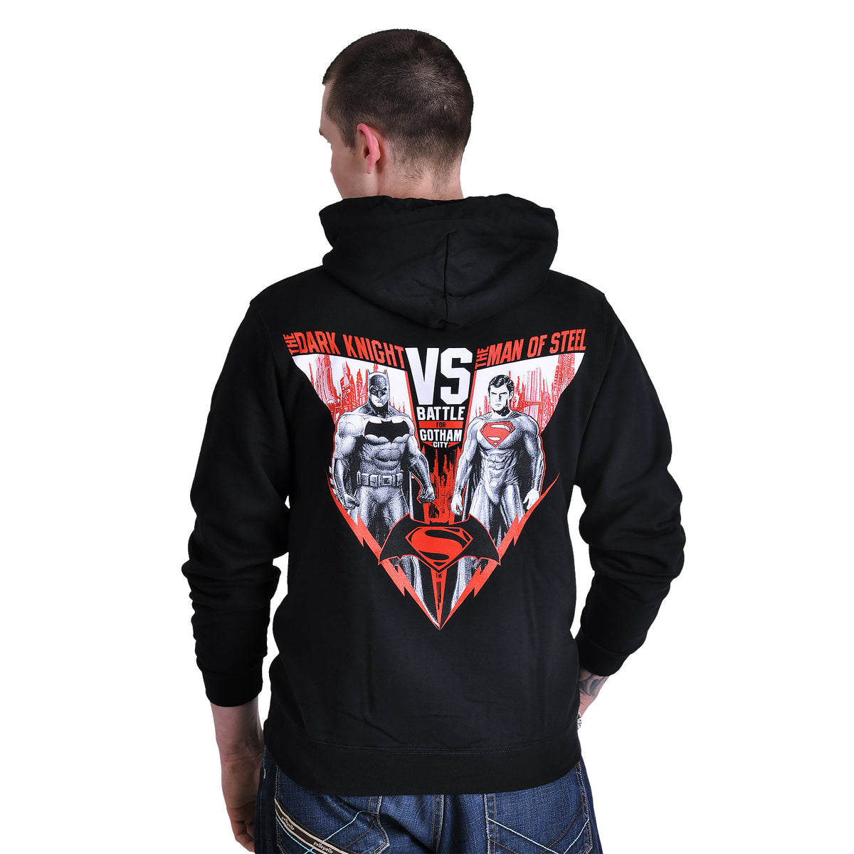 Productafbeelding Batman v Superman - Heroes Hoodie zwart