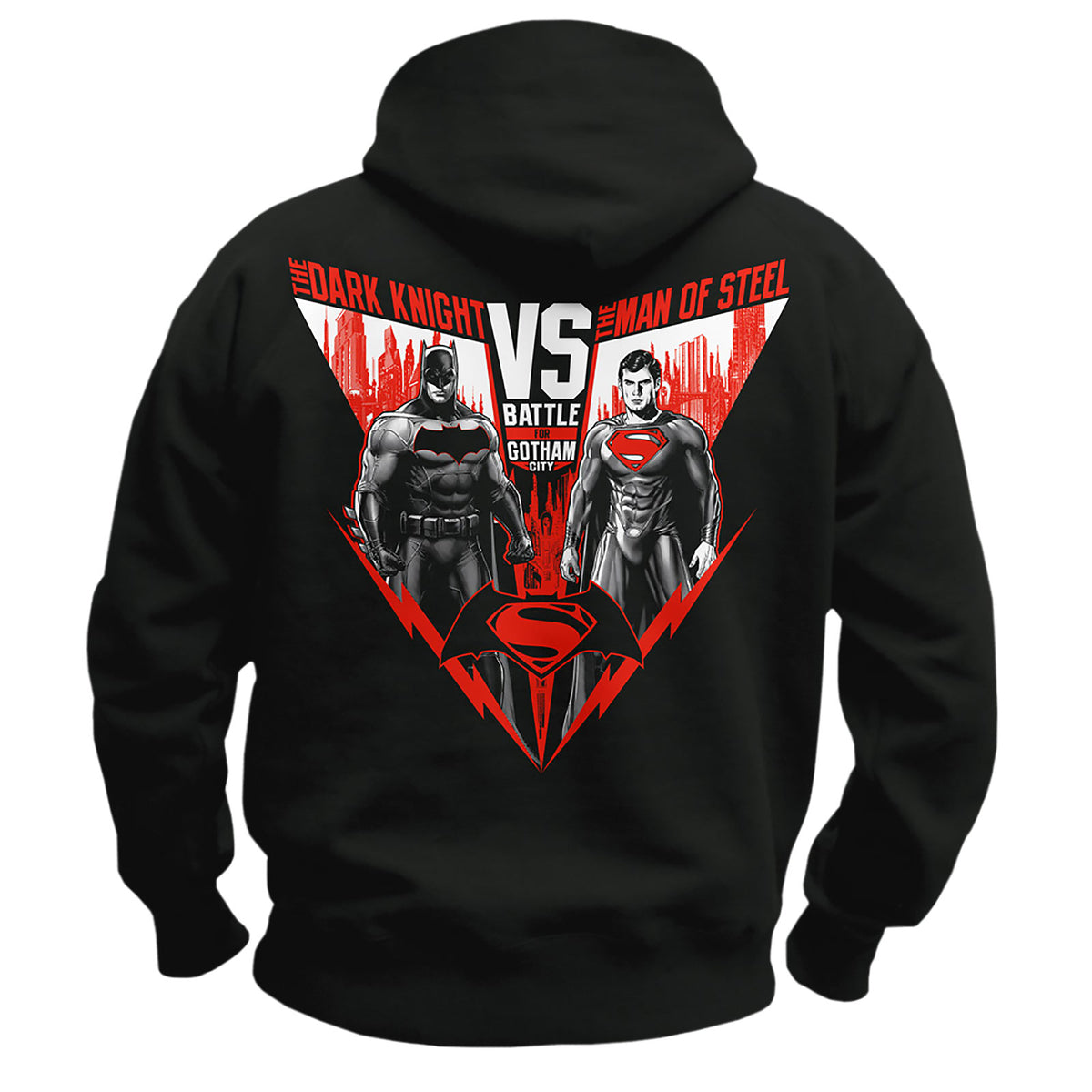 Productafbeelding Batman v Superman - Heroes Hoodie zwart