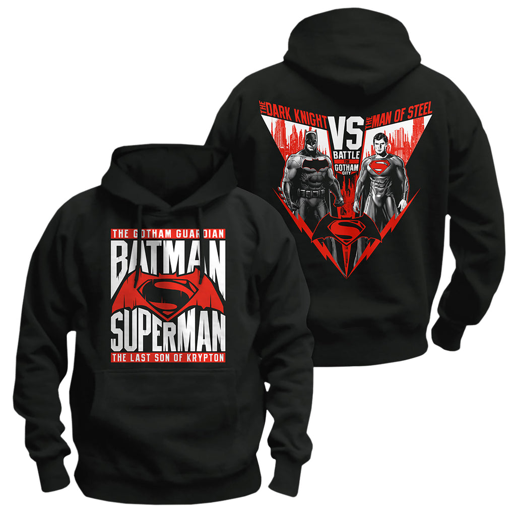 Productafbeelding Batman v Superman - Heroes Hoodie zwart