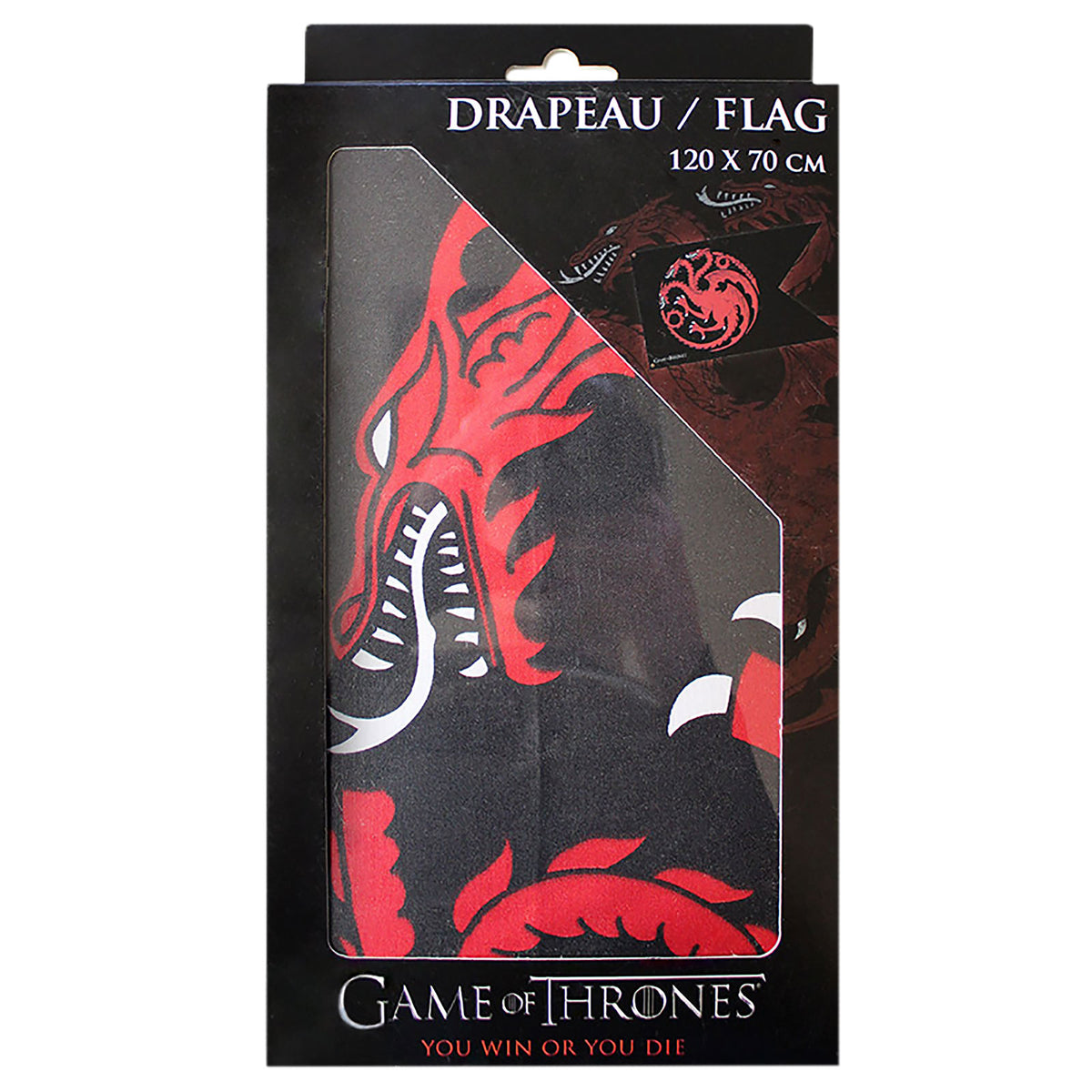 Productafbeelding Game of Thrones - Huis Targaryen Vlag