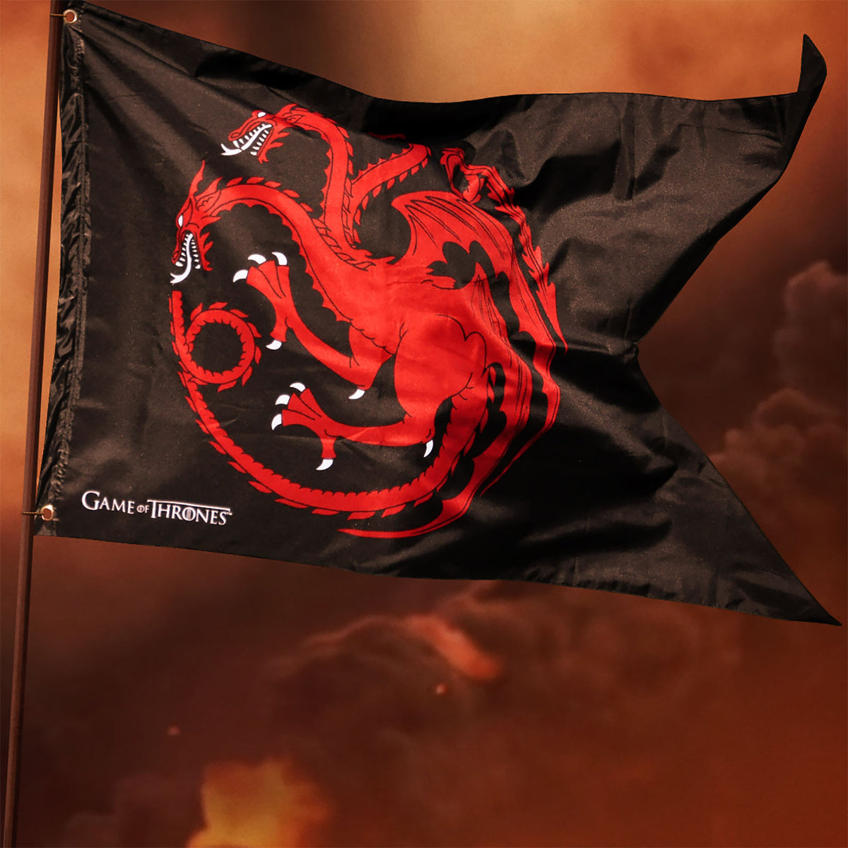 Productafbeelding Game of Thrones - Huis Targaryen Vlag