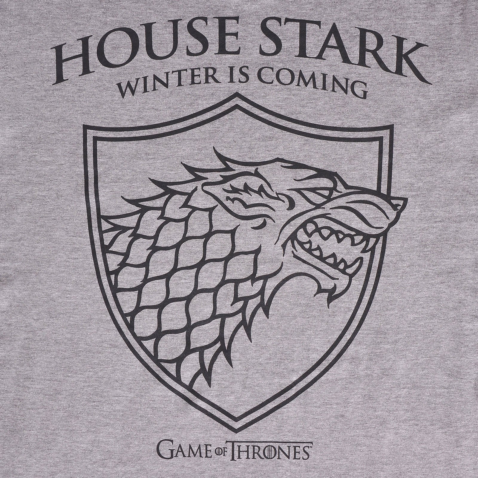 Productafbeelding Game of Thrones - Schaduw Wolf T-shirt grijs