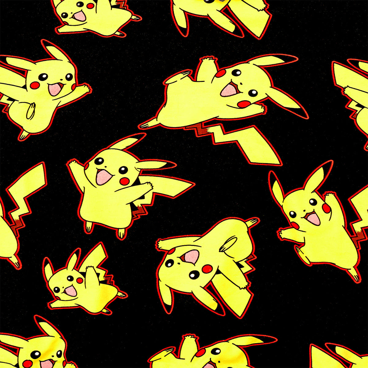 Productafbeelding Pokemon - Pikachu Sweater Allover Print Zwart