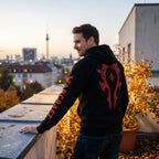 Productafbeelding Warcraft - Horde Logo Hoodie Zwart