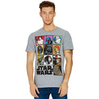 Productafbeelding Star Wars - Characters T-shirt grijs