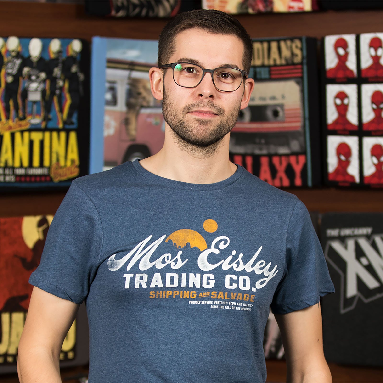 Productafbeelding Star Wars - Mos Eisley T-shirt blauw