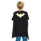 Productafbeelding Batman - Kinder T-shirt met Cape zwart
