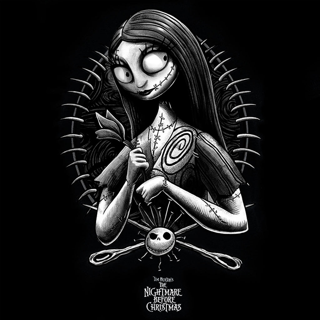 Productafbeelding Nightmare Before Christmas - Sally Meisjes Shirt zwart