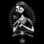 Productafbeelding Nightmare Before Christmas - Sally Meisjes Shirt zwart