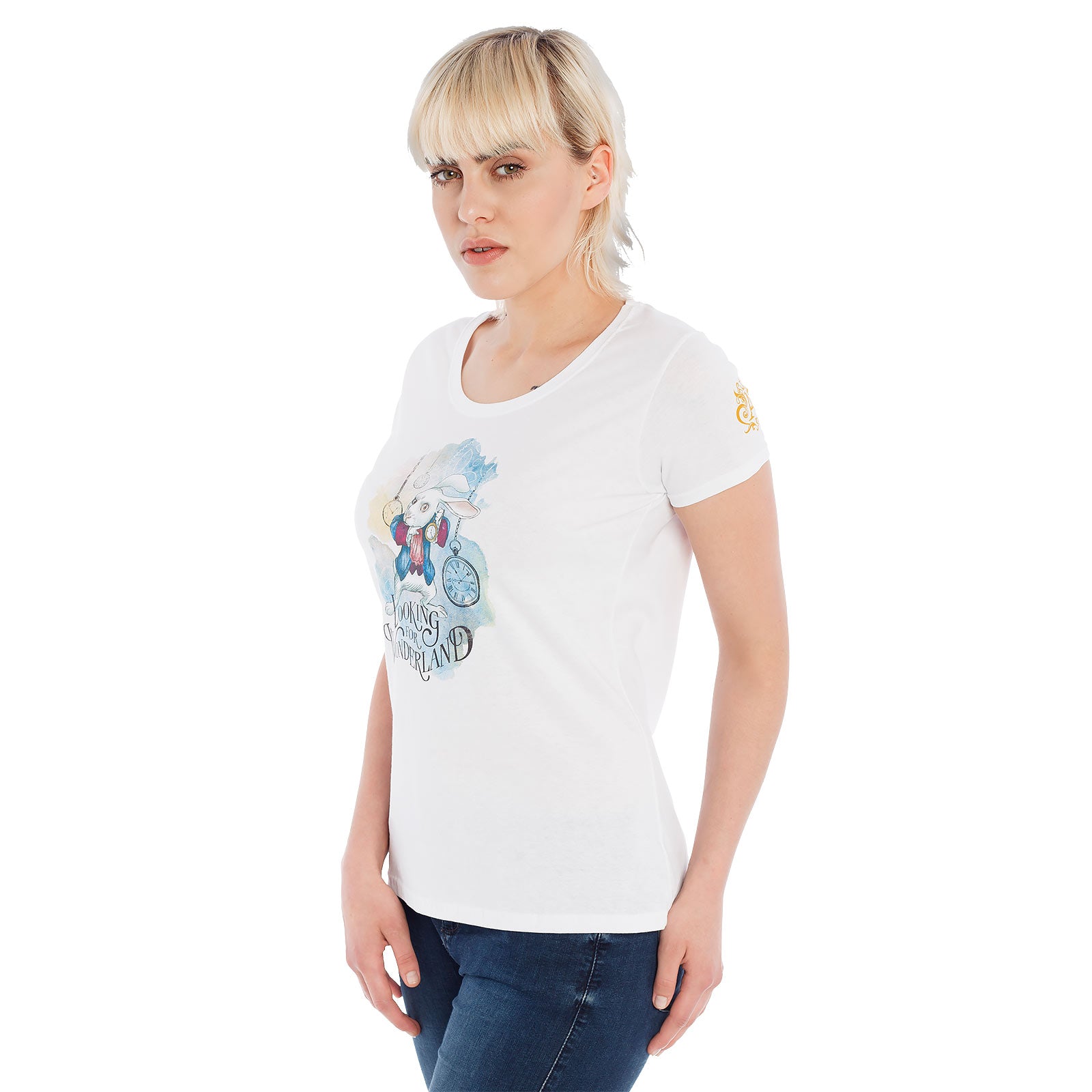 Product image Alice in Wonderland - Wonderland Girlie Shirt white