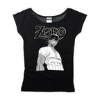 Productafbeelding One Piece - Roronoa Zoro meisjes shirt zwart