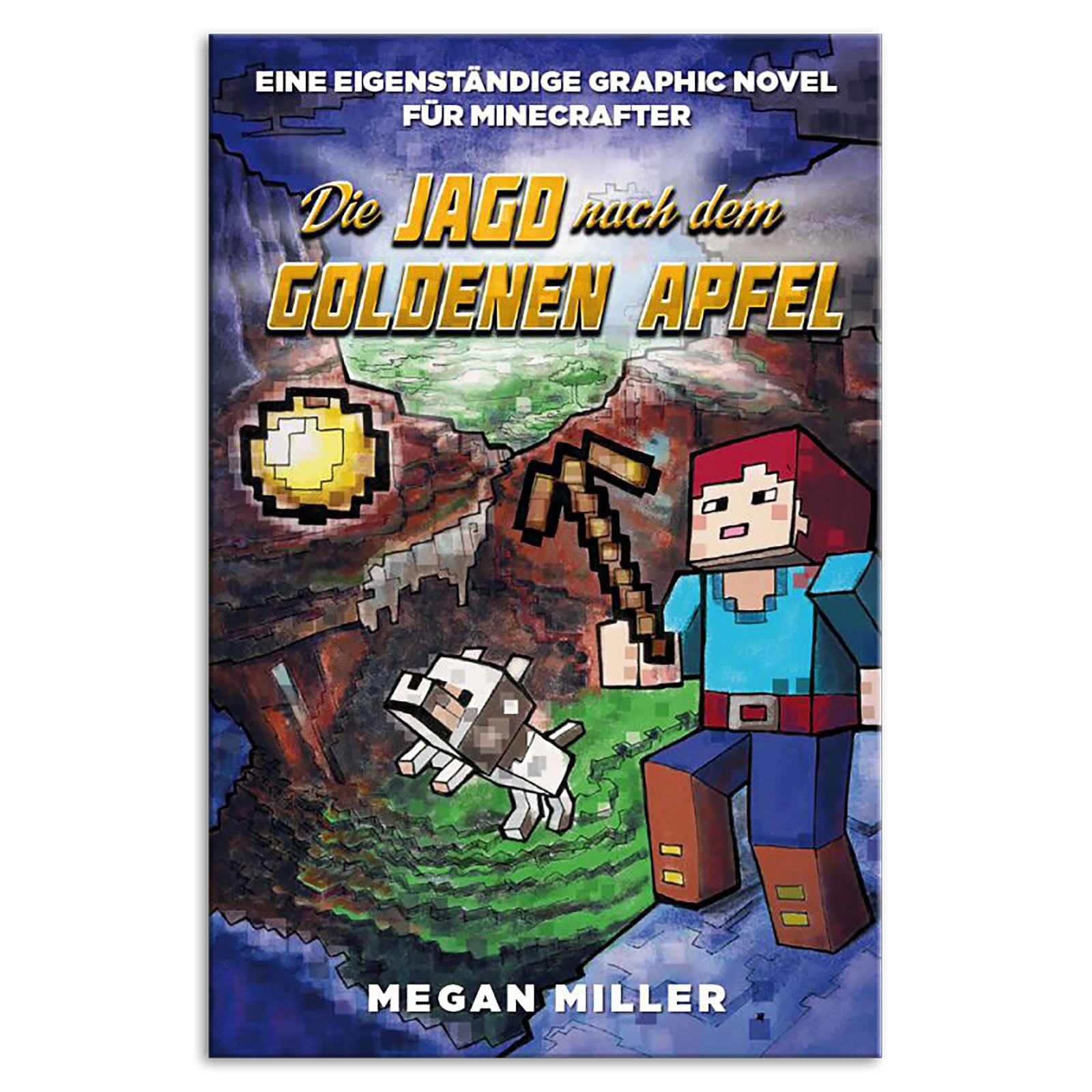 Productafbeelding De Jacht op de Gouden Appel - Stripboek voor Minecrafters