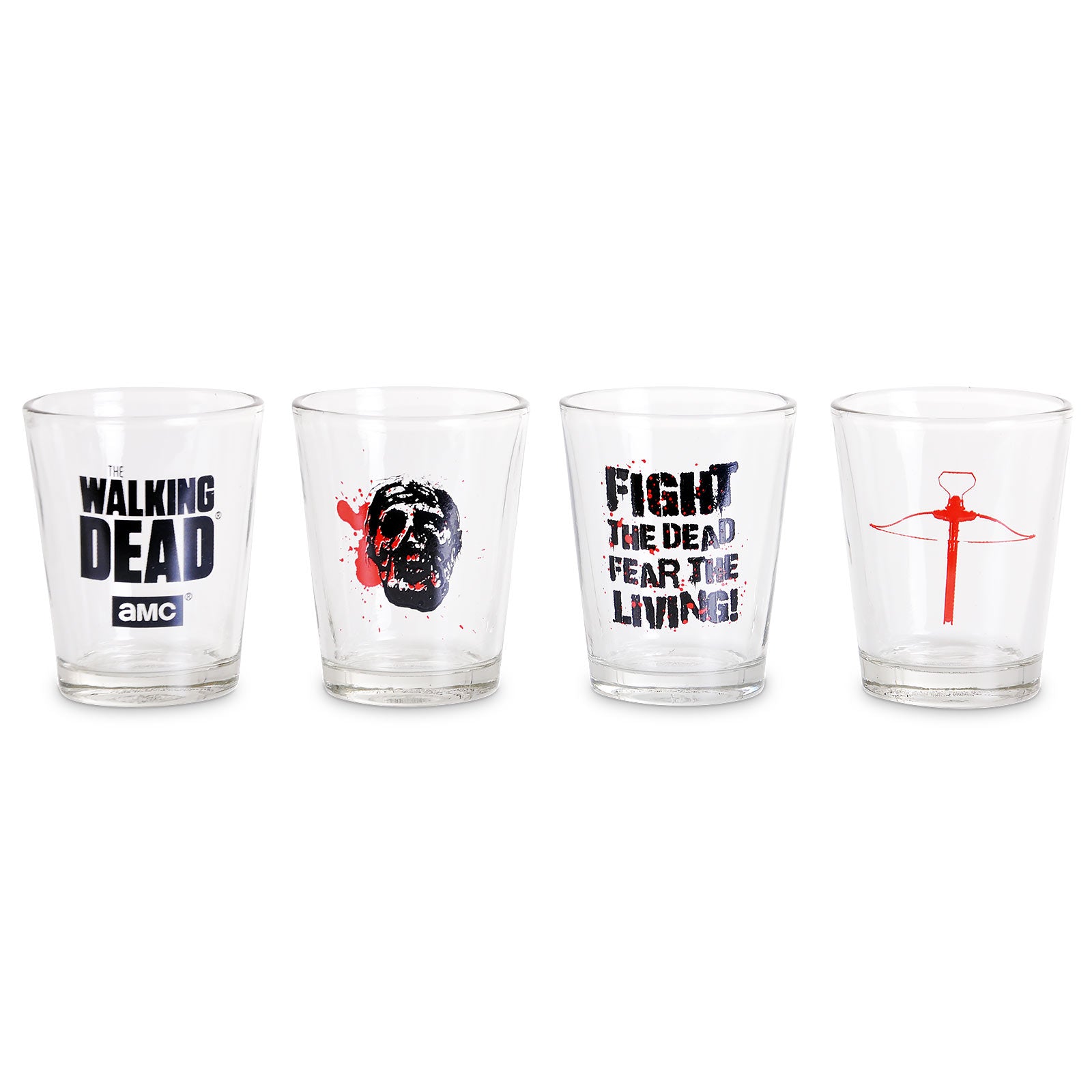 Productafbeelding Walking Dead - Symbolen Shots Glas Set