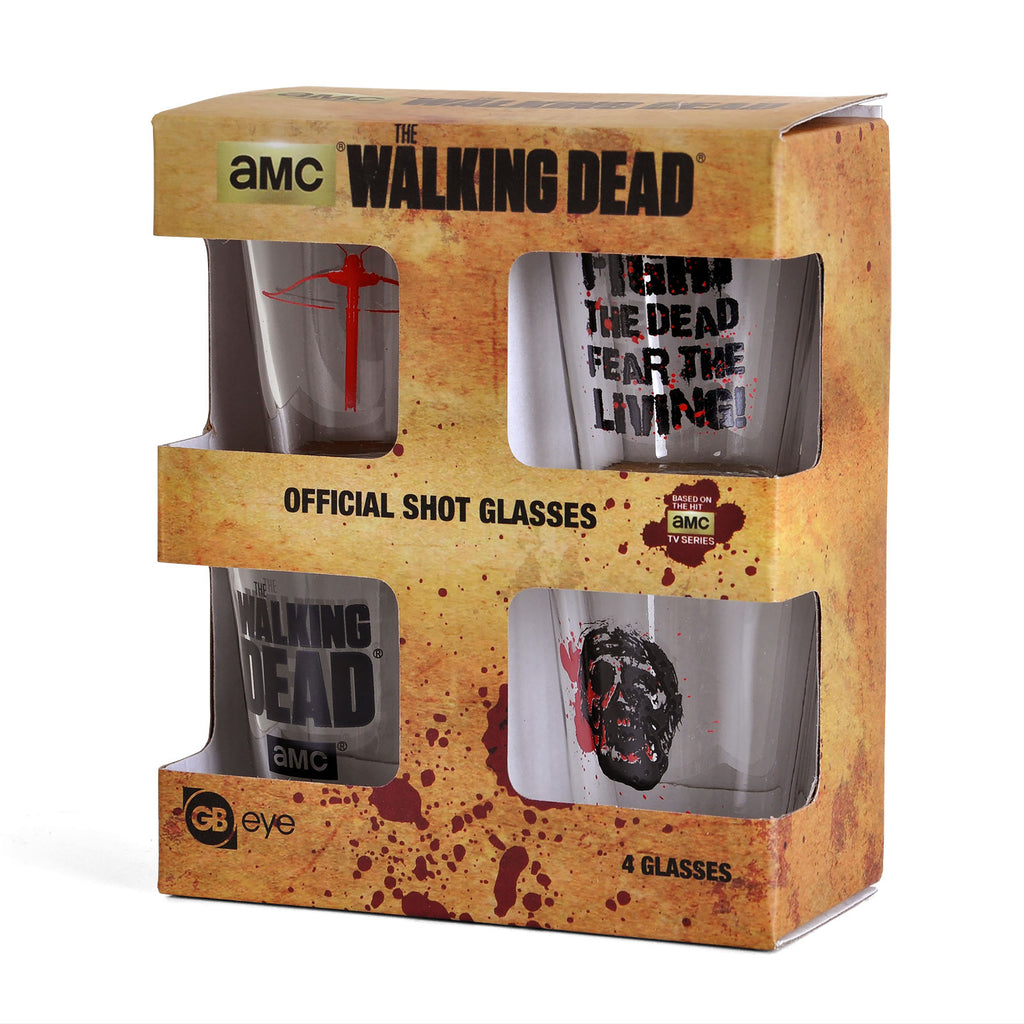 Productafbeelding Walking Dead - Symbolen Shots Glas Set